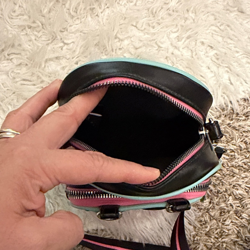 Hello Kitty Black Bag with Pink & Aqua Accents - Picture 7 of 7